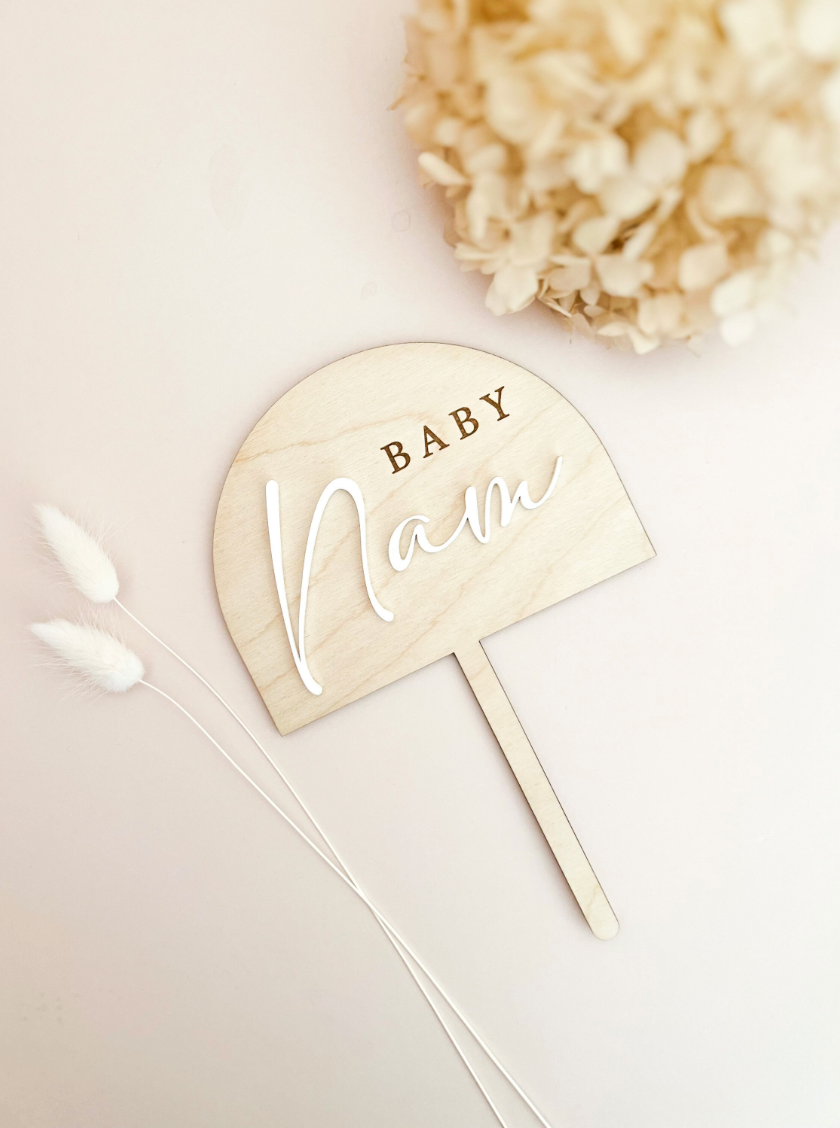 Arch Cake Topper | Personalized