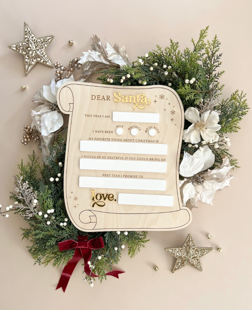 Christmas | Letter to Santa | Christmas Wish List