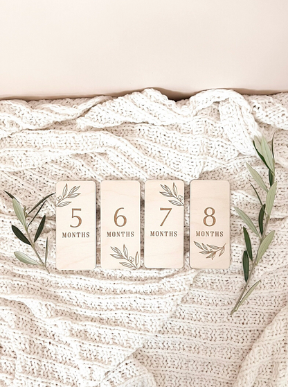 Monthly Milestone Markers | Olive