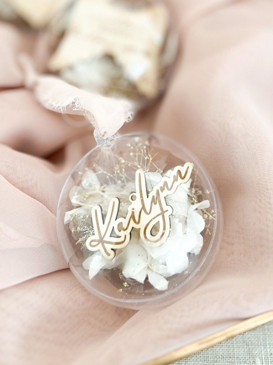 Christmas | Personalized Bauble Ornament