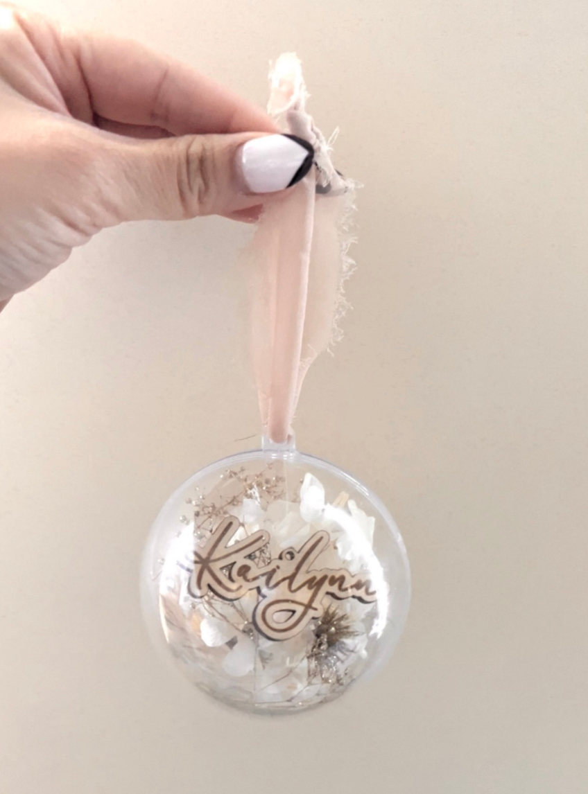 Christmas | Personalized Bauble Ornament