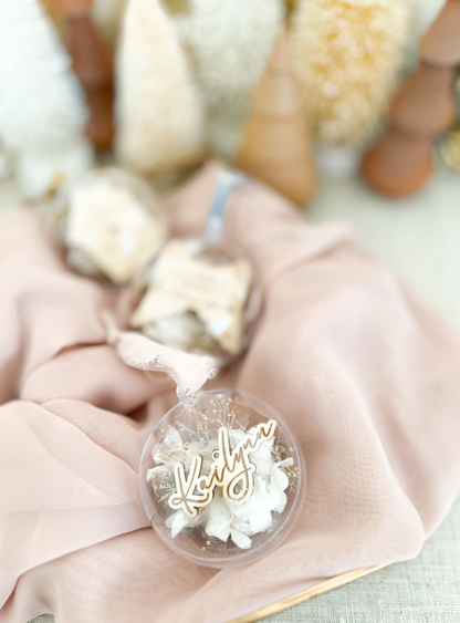Christmas | Personalized Bauble Ornament
