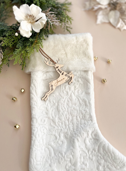 Christmas | Reindeer Stocking & Gift Tags