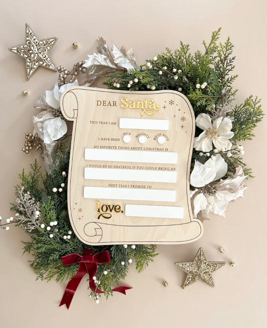 Christmas | Letter to Santa | Christmas Wish List