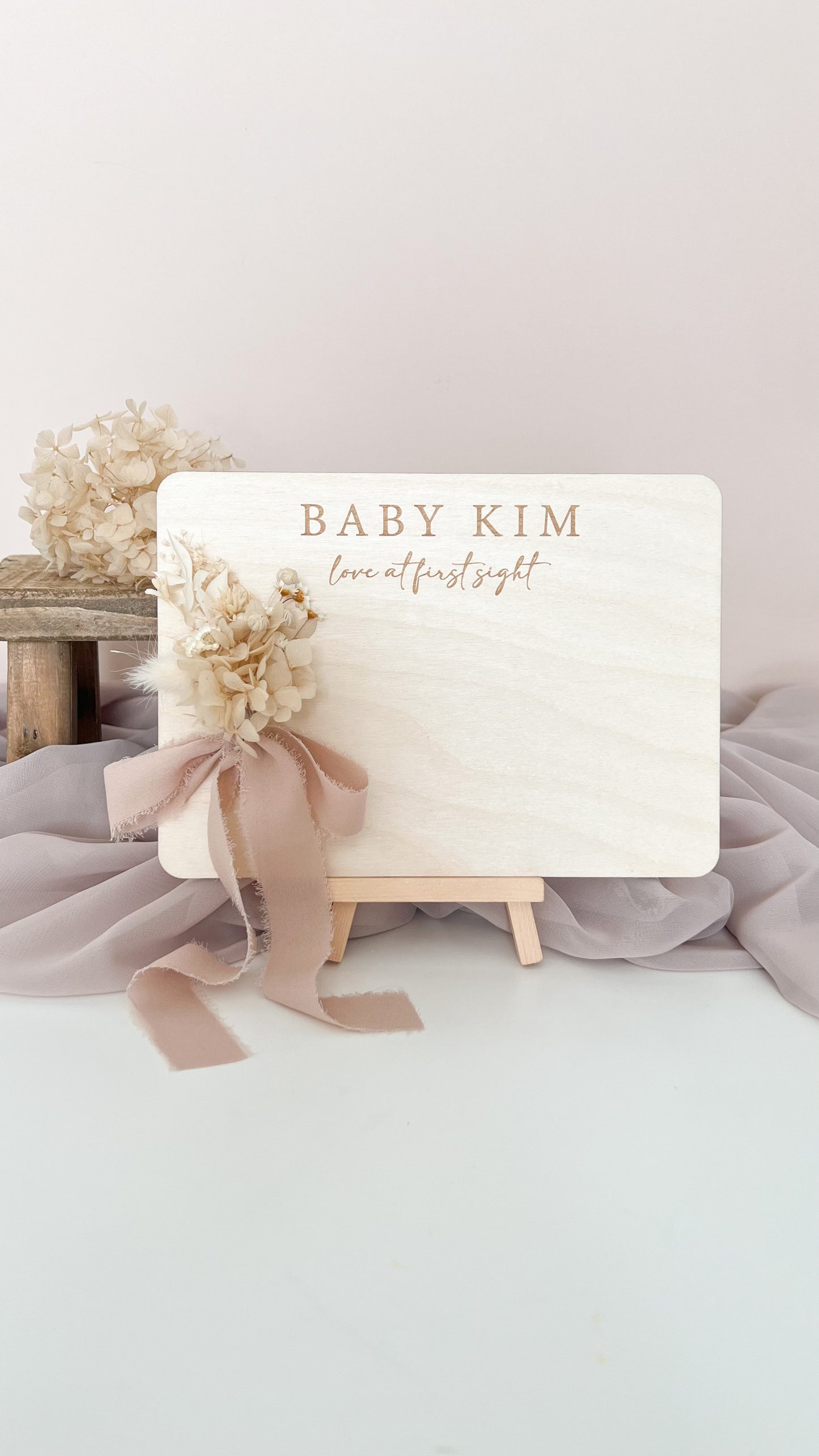 Baby Sonogram Ultrasound Photo Sign